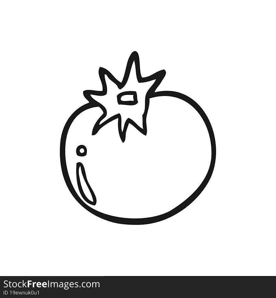 Cartoon Tomato