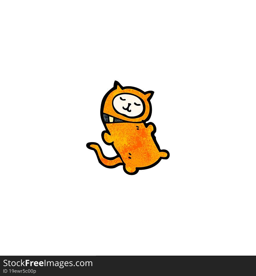 funny cartoon cat