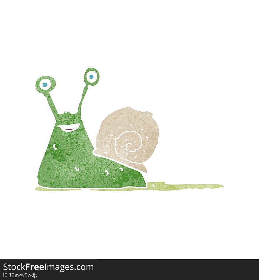 Cartoon Snail