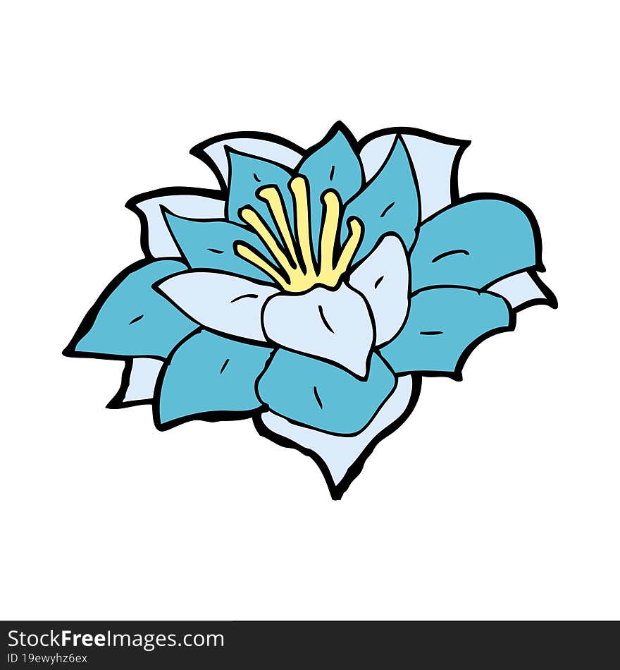 Cartoon Flower