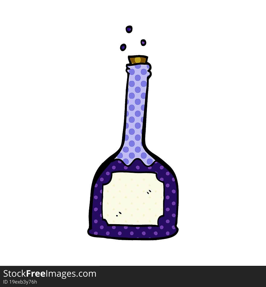 Cartoon Doodle Magic Potion