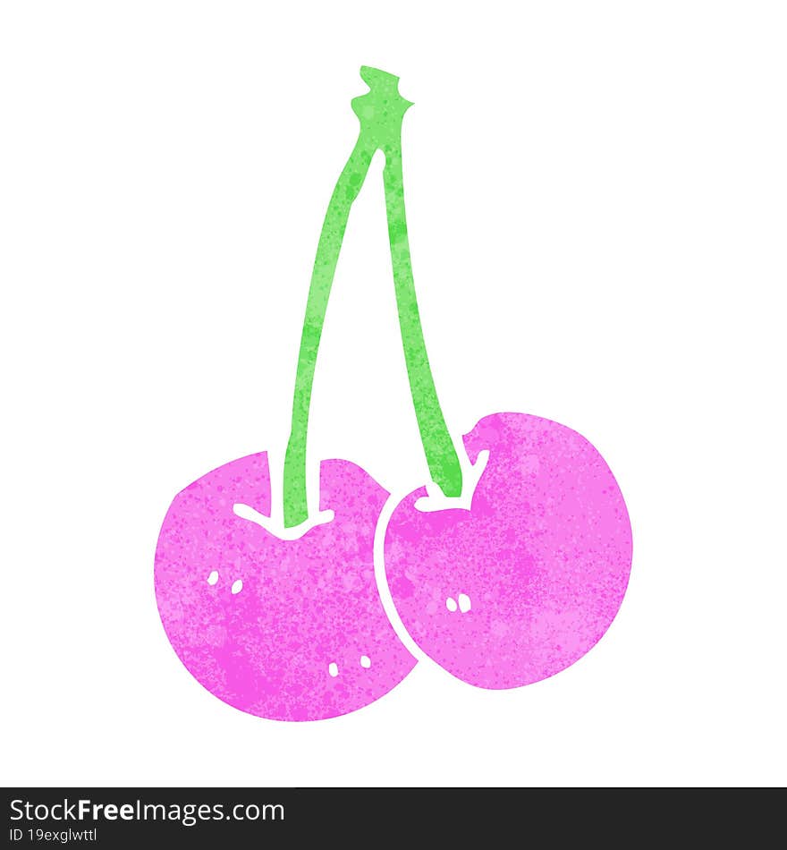 cartoon cherries