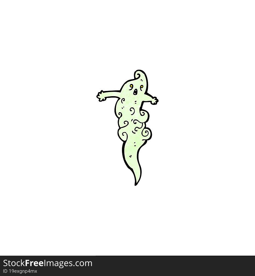 cartoon ghost