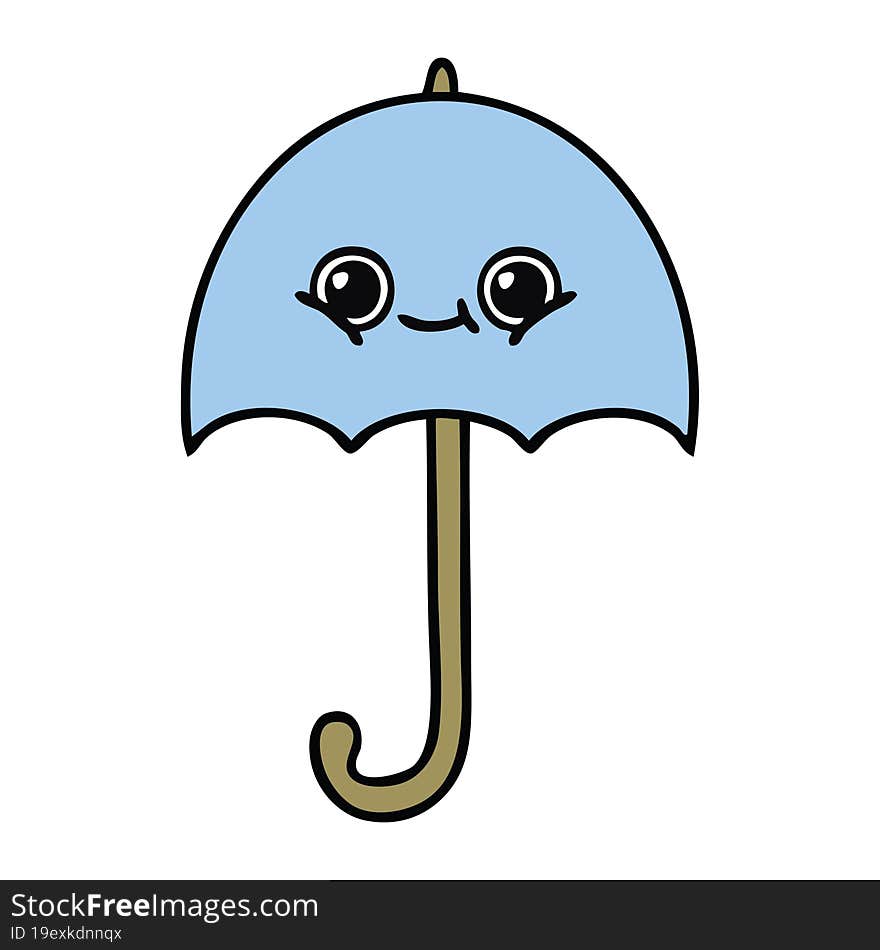 cute cartoon umbrella