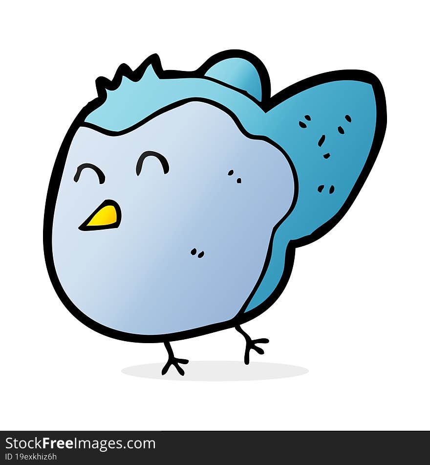 cartoon bird