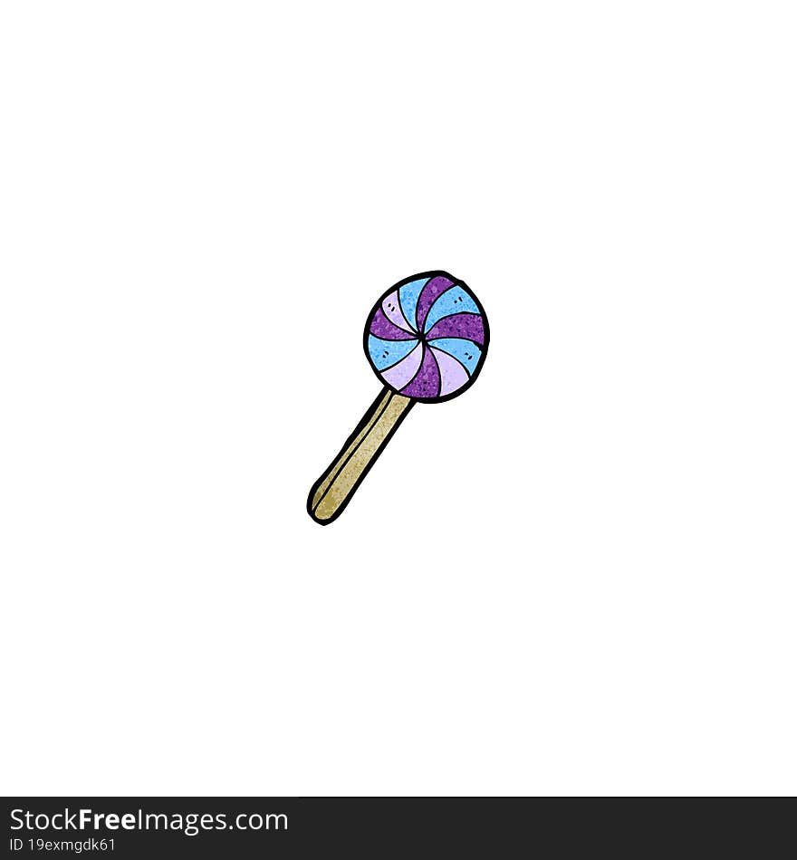 Cartoon Lollipop