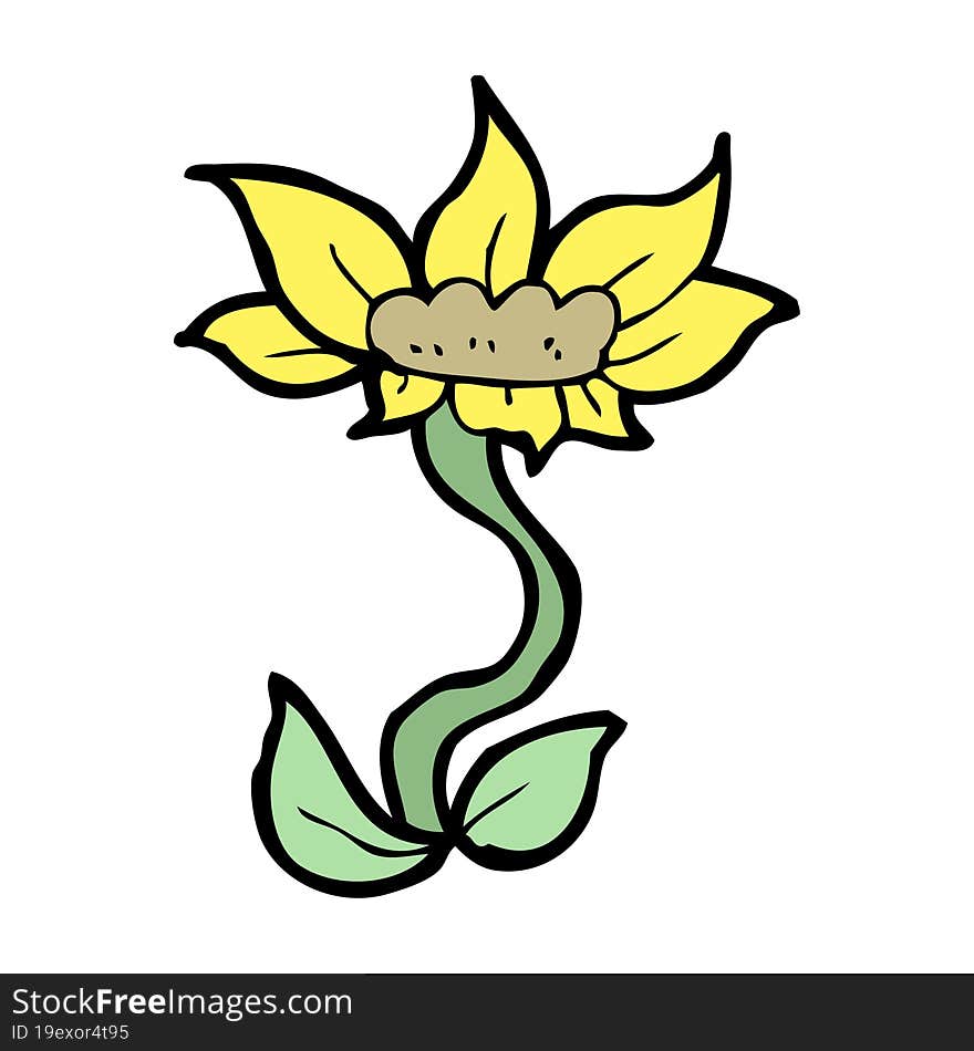 Cartoon Flower