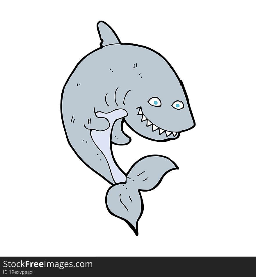 Cartoon Shark