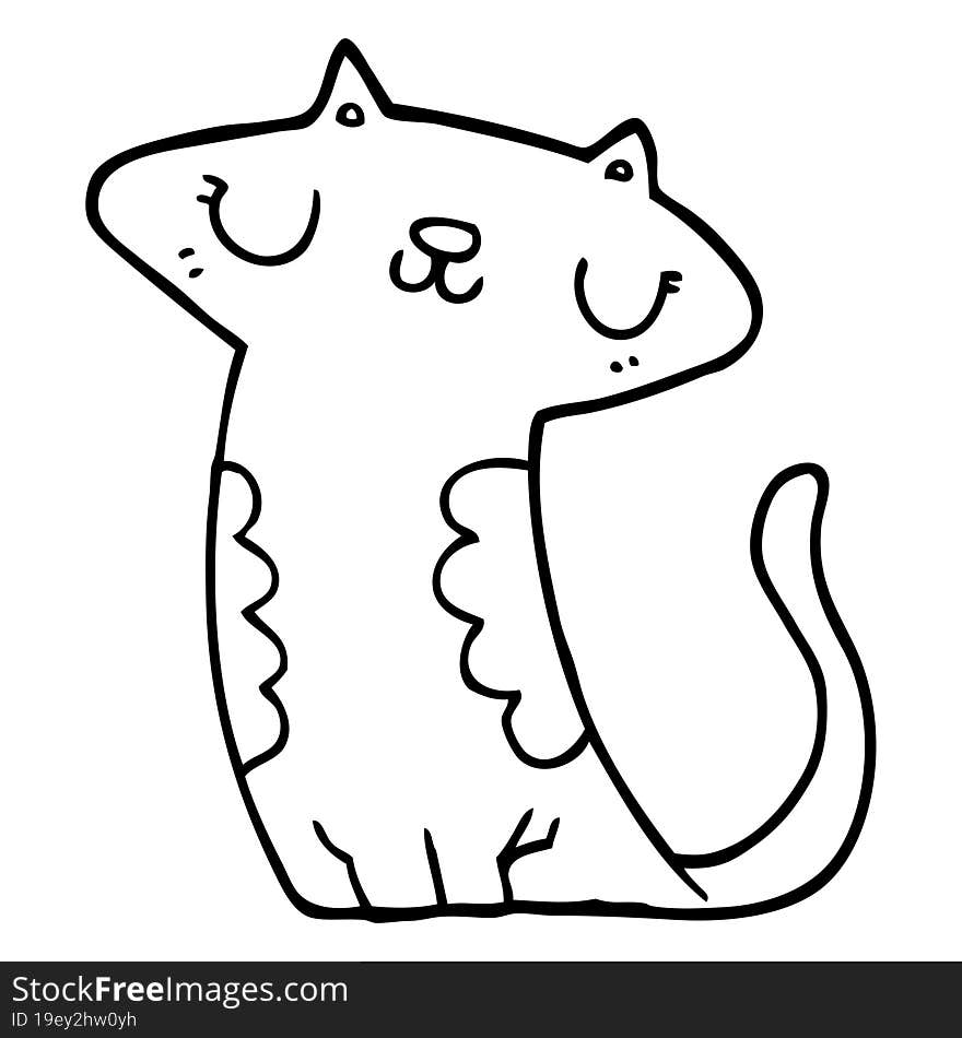 Cartoon Cat