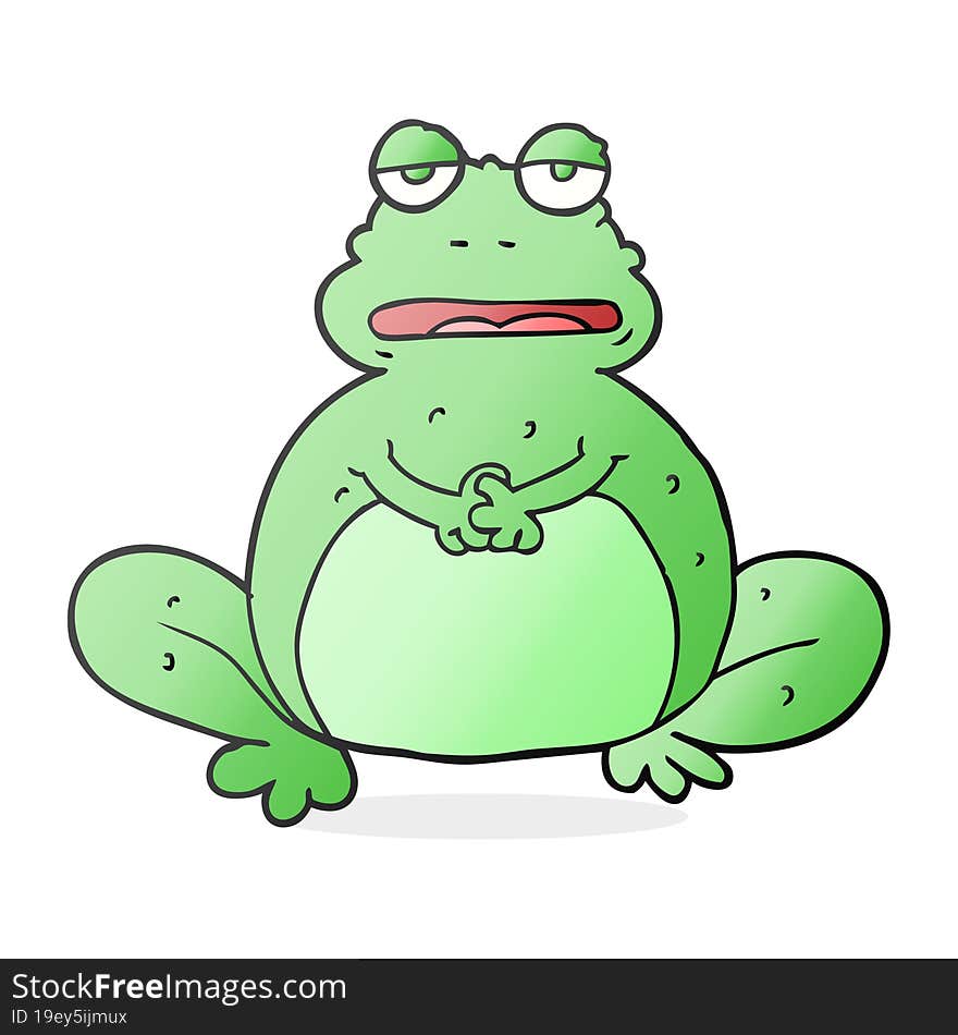 Cartoon Frog