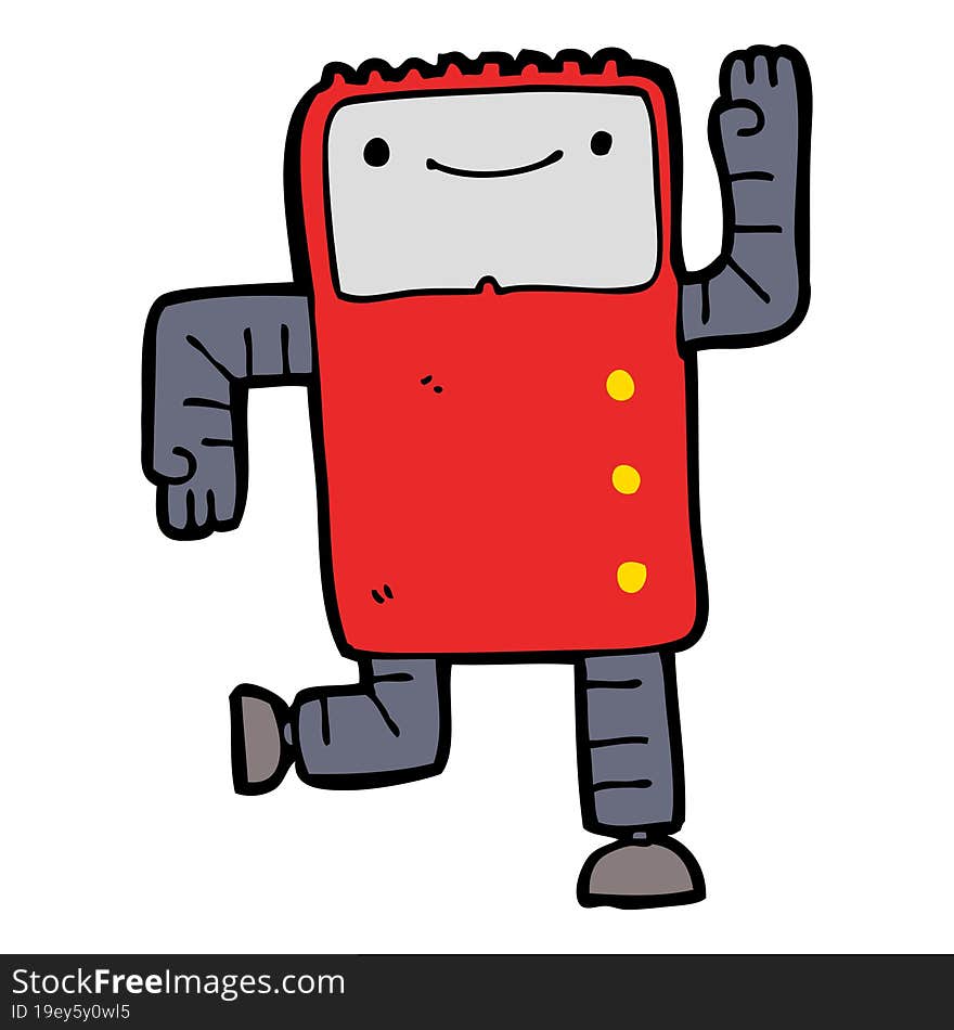 Cartoon Robot