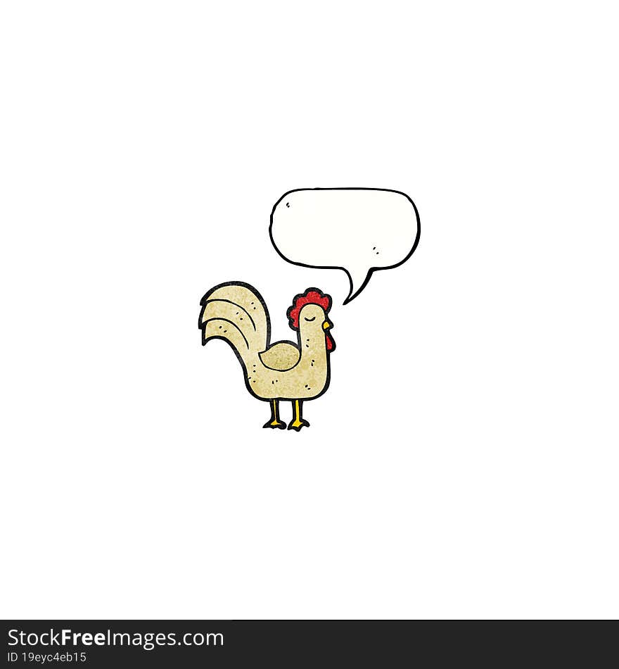 Clucking Chicken Cartoon