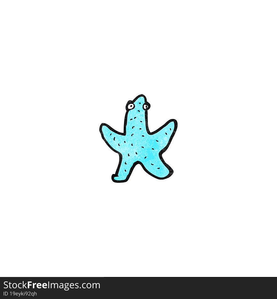 cartoon starfish