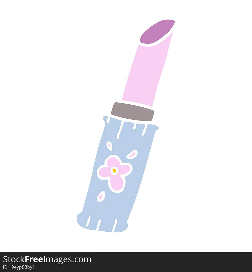 cartoon doodle lipstick