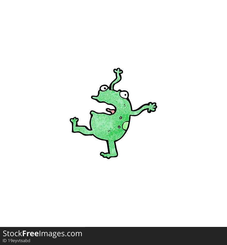 cartoon frog