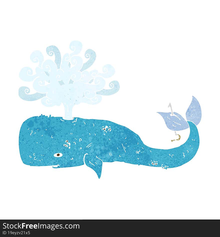 cartoon whale