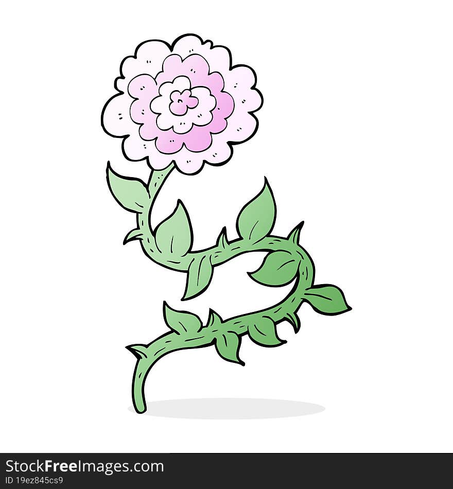 Cartoon Flower