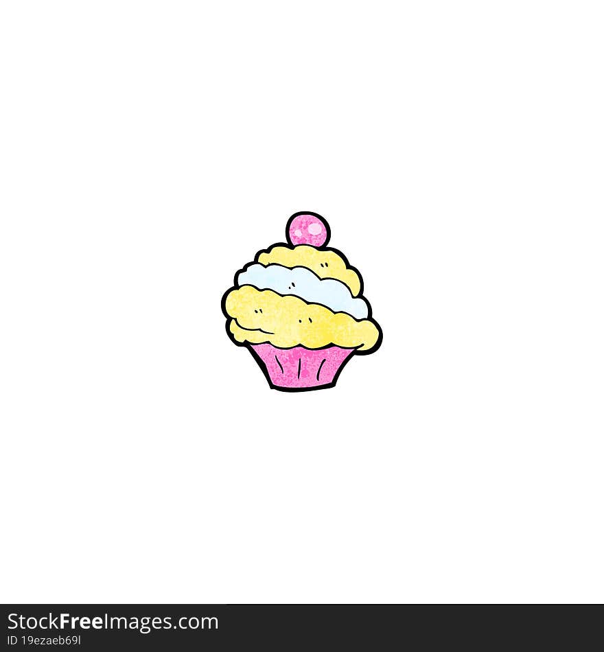 cartoon cupcake