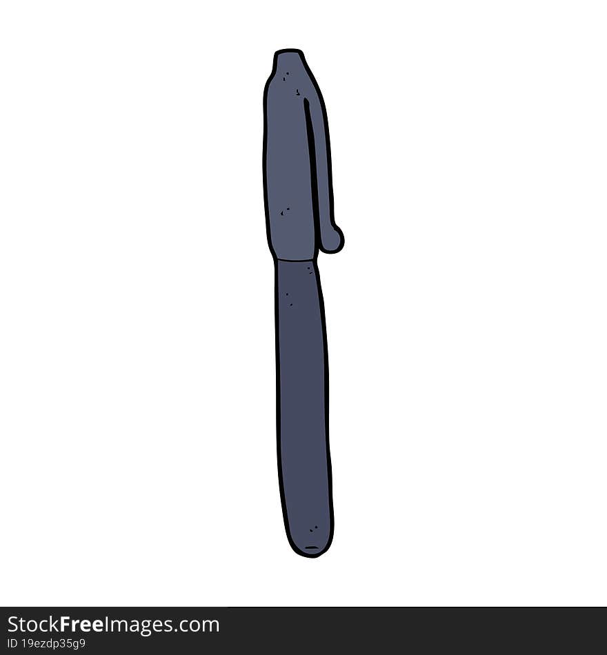 cartoon pen