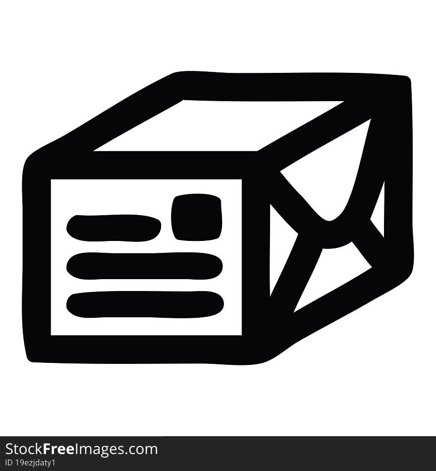 Wrapped Parcel Icon