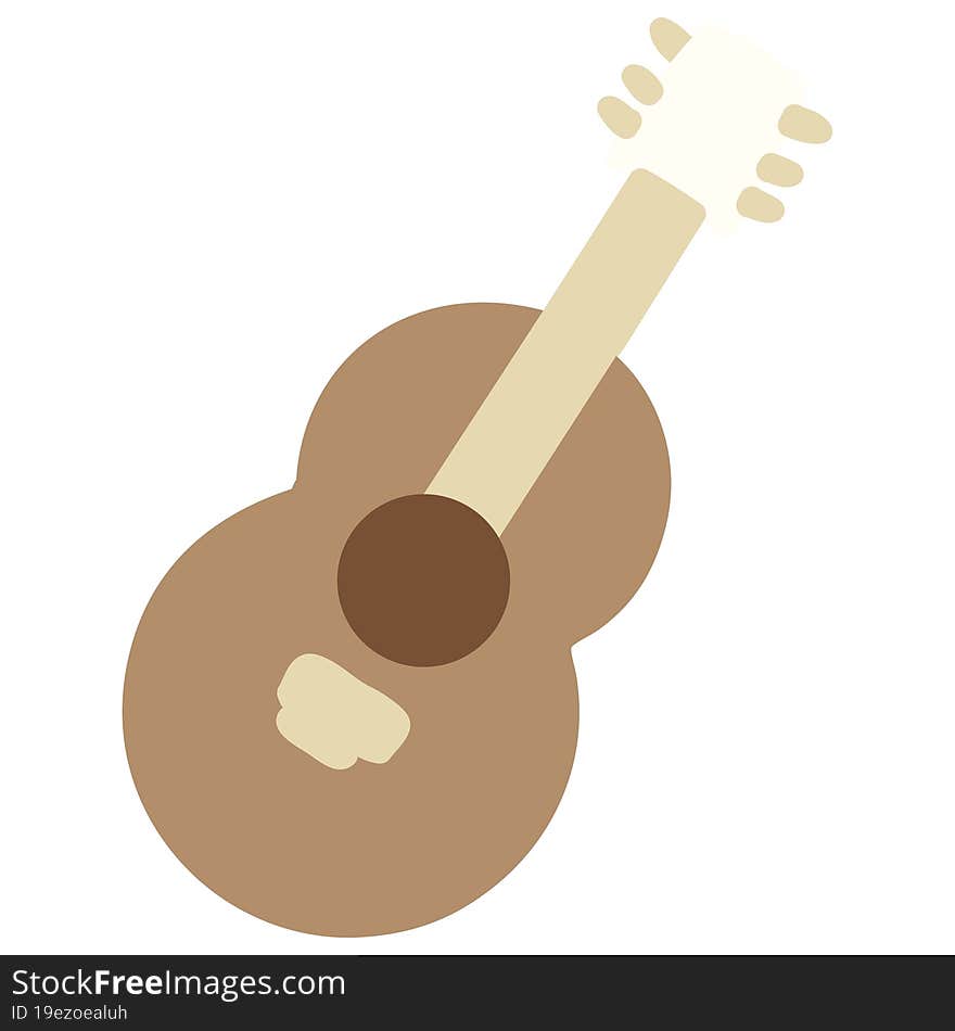 singing acoustic guitar