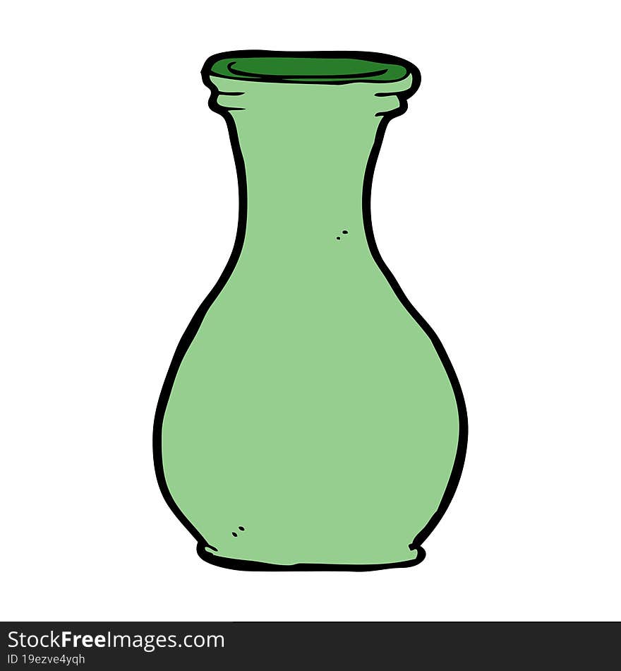 cartoon vase