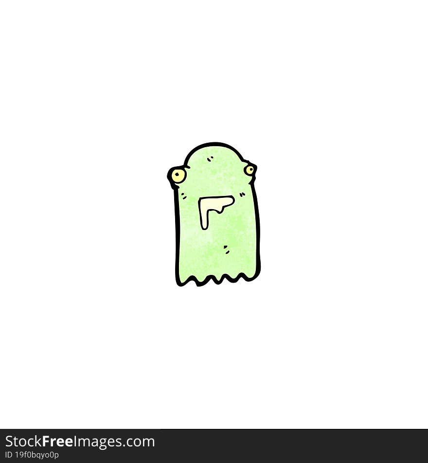 cartoon ghost