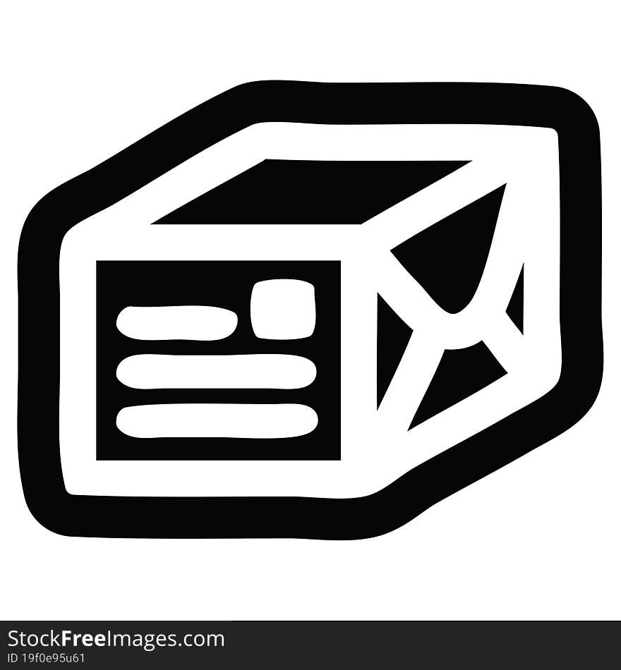 Wrapped Parcel Icon