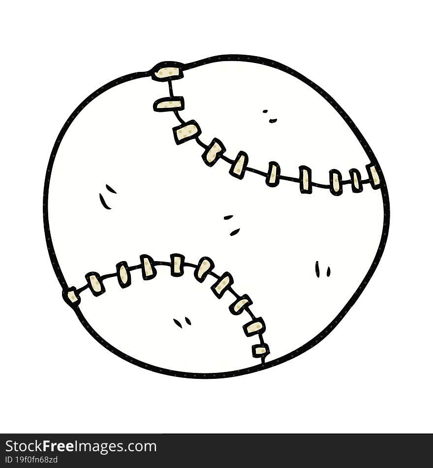 Cartoon Sports Ball