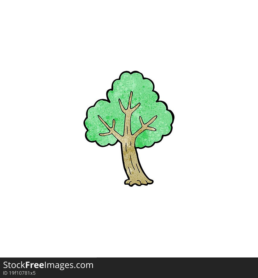 cartoon tree