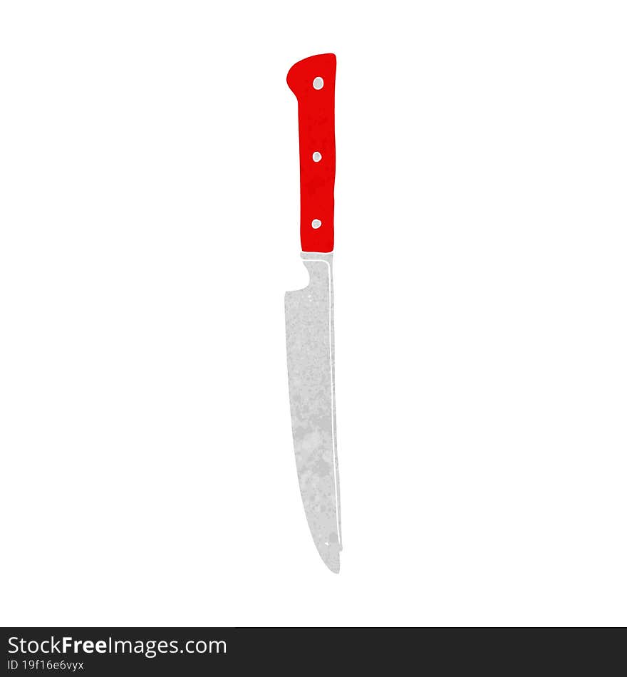 Cartoon Kitchen Knife