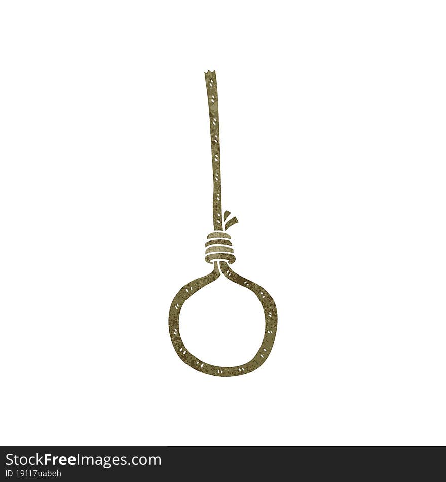 Retro Cartoon Noose