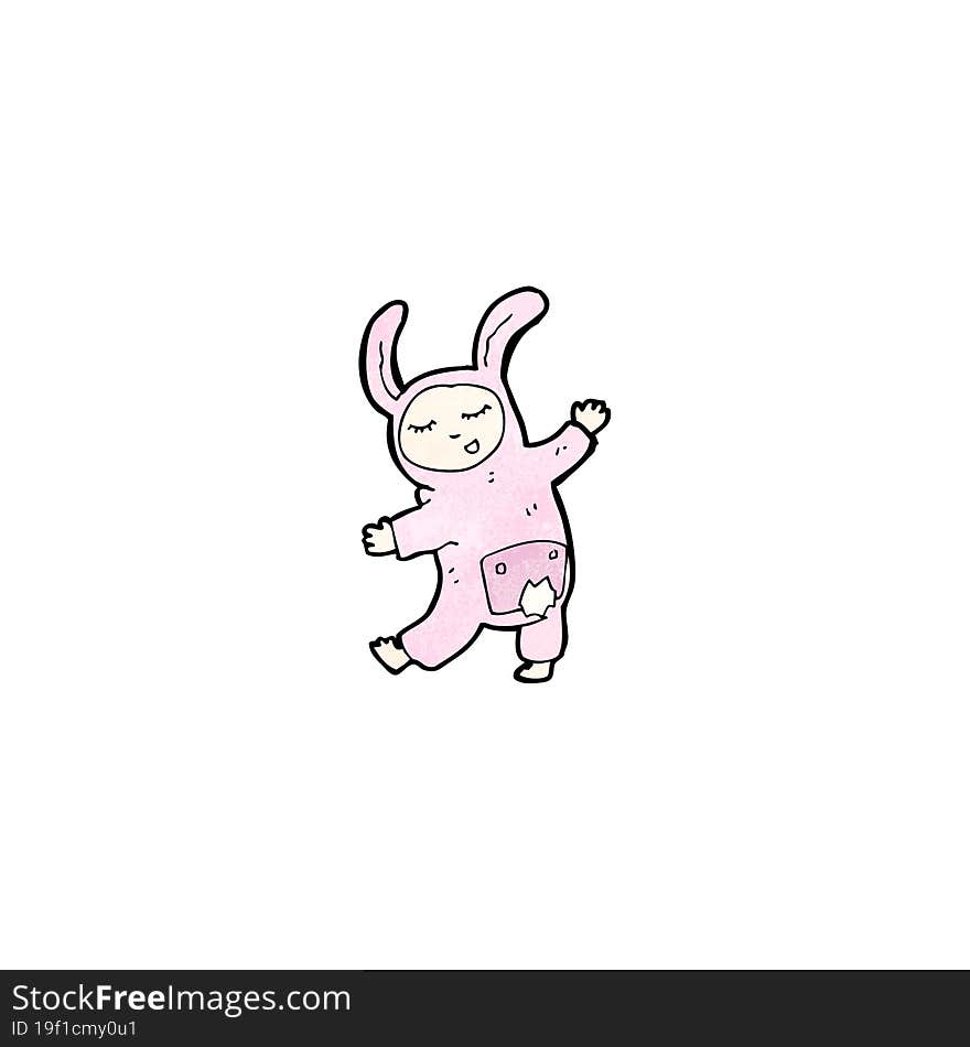 cartoon rabbit costume