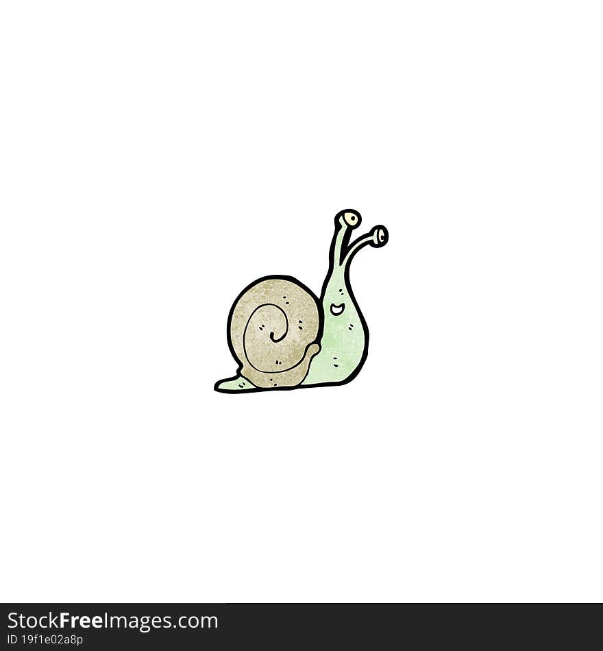 Cartoon Snail