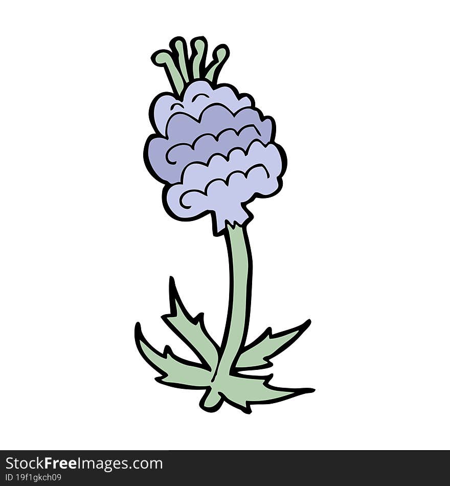 Cartoon Flower