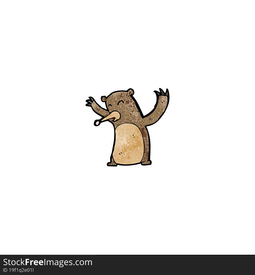 cartoon bear