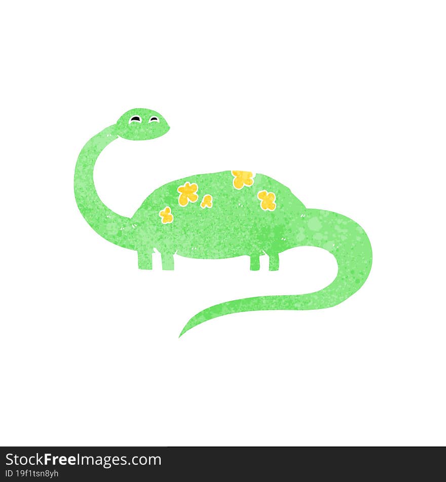 cartoon dinoaur