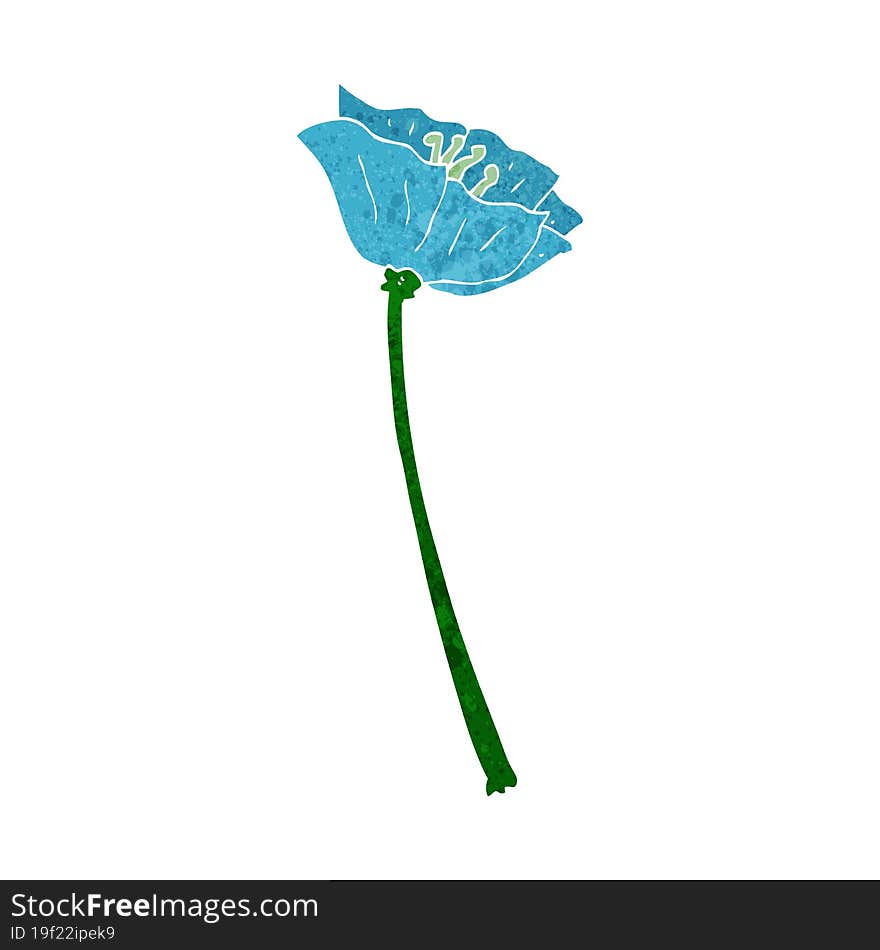 cartoon flower