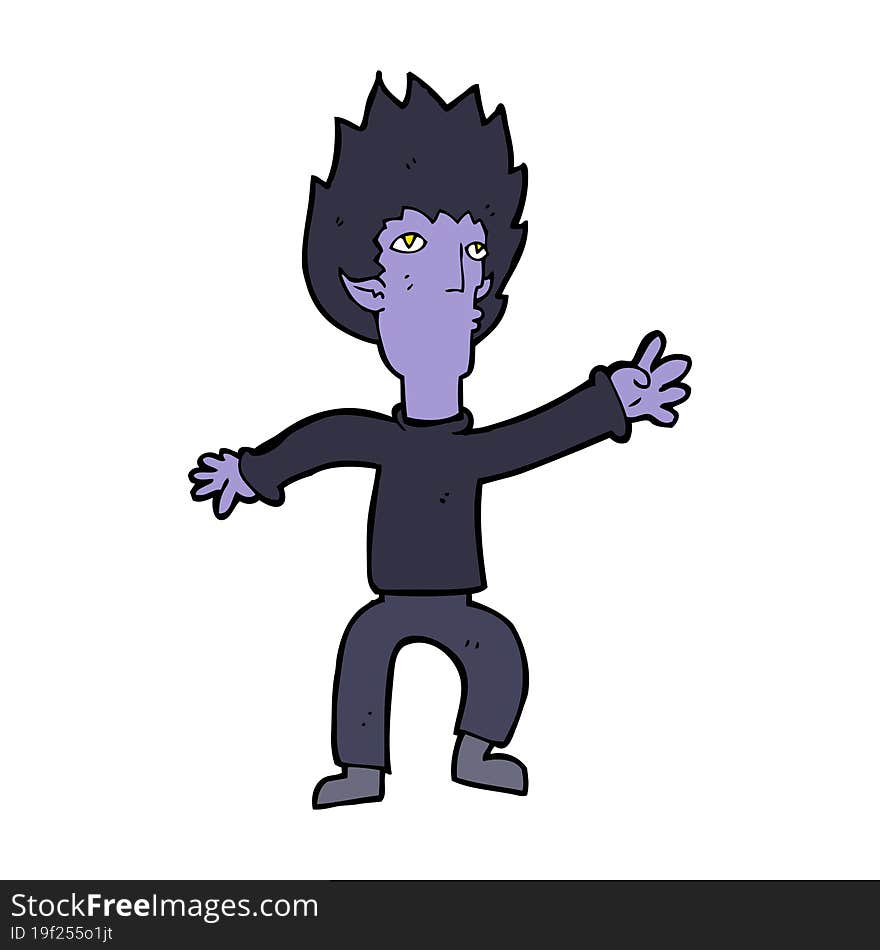 Cartoon Vampire