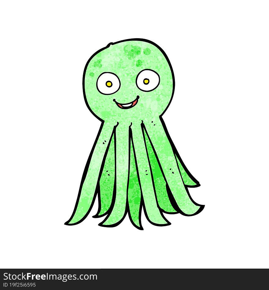 cartoon octopus