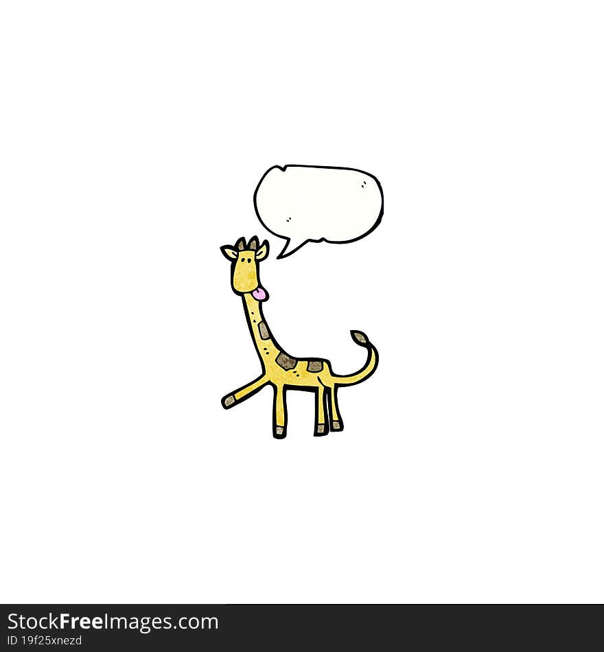 cartoon giraffe