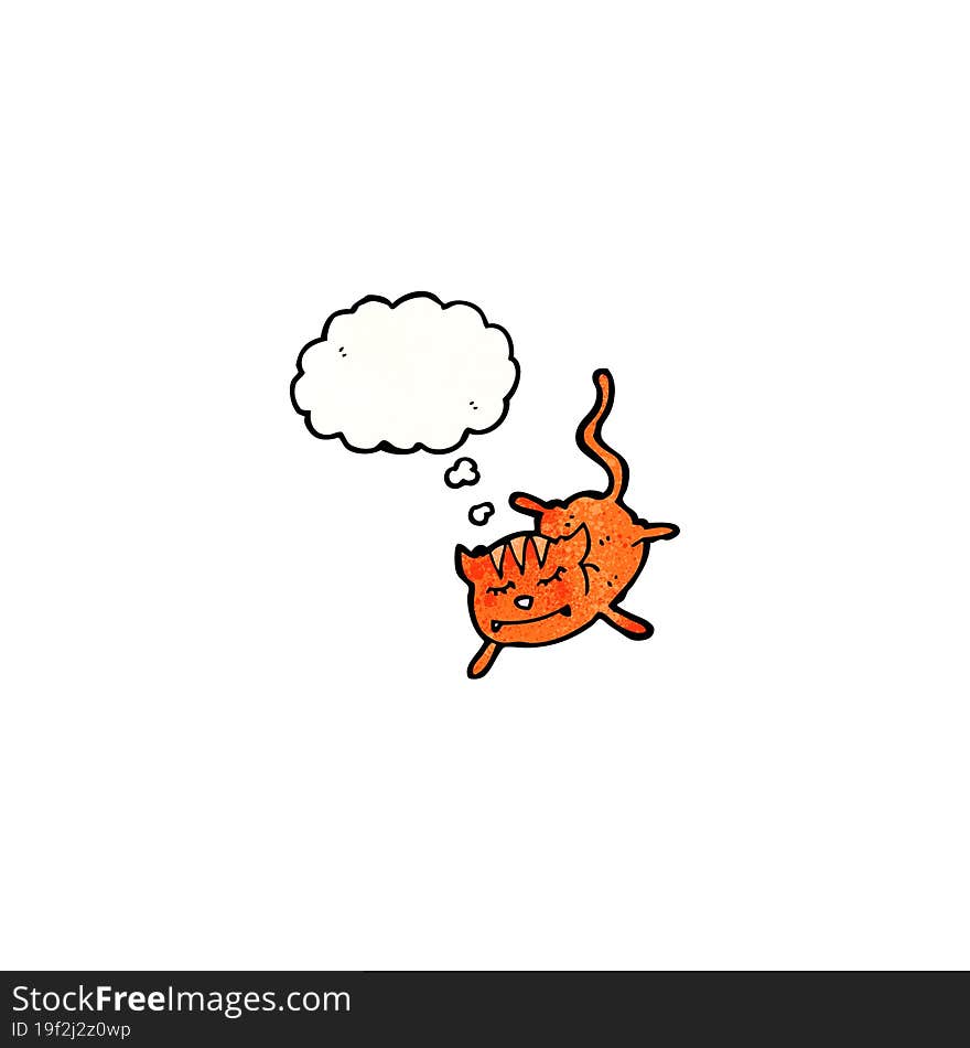 cartoon funny cat