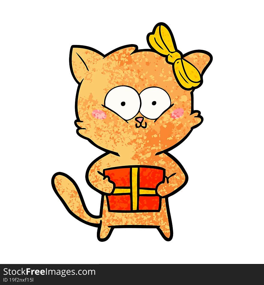 cartoon cat. cartoon cat