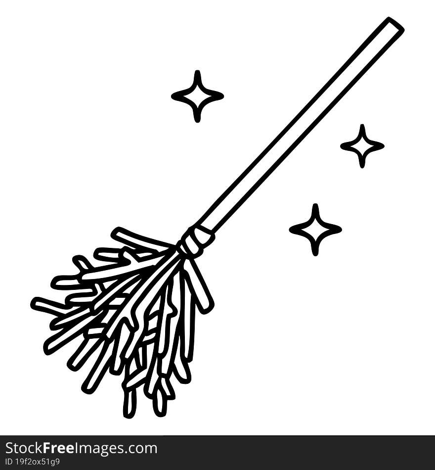 Magic Broomstick Sweeping