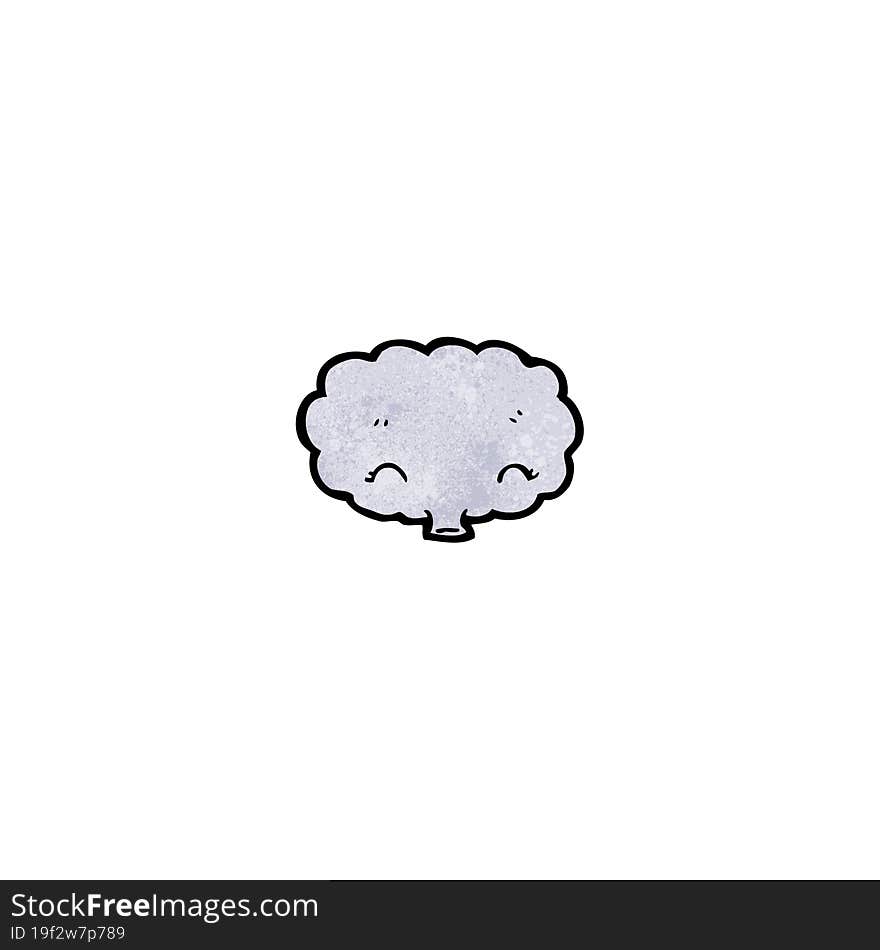 Cartoon Rain Cloud