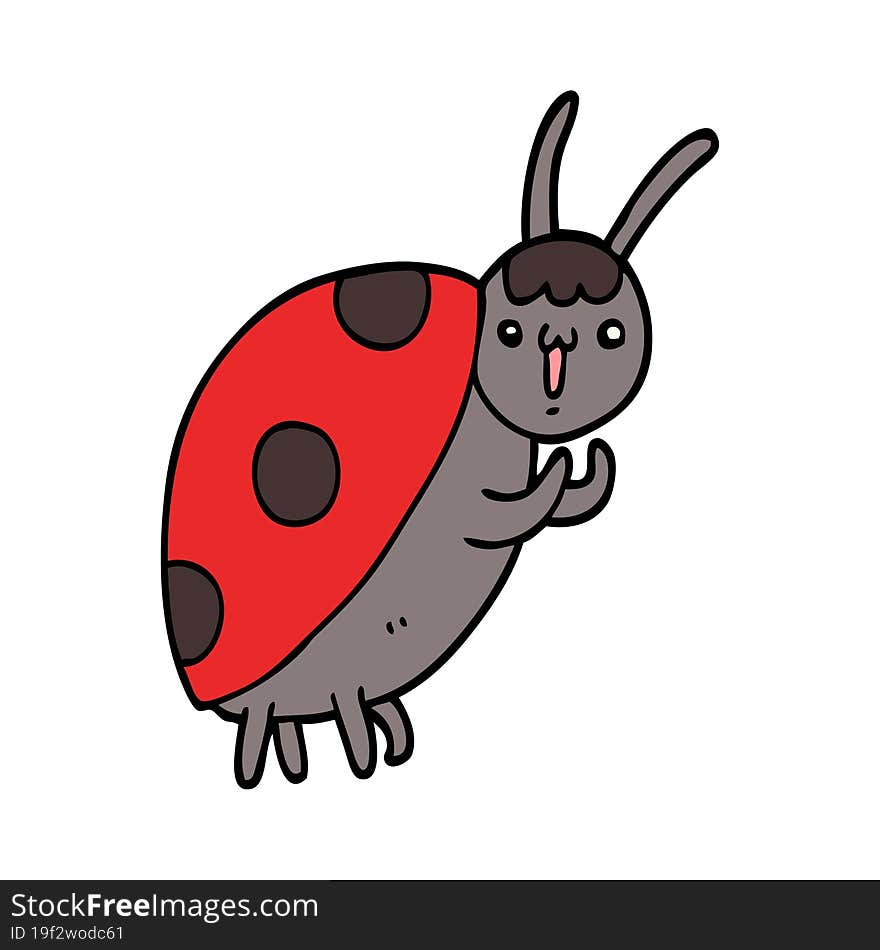 cute cartoon ladybug