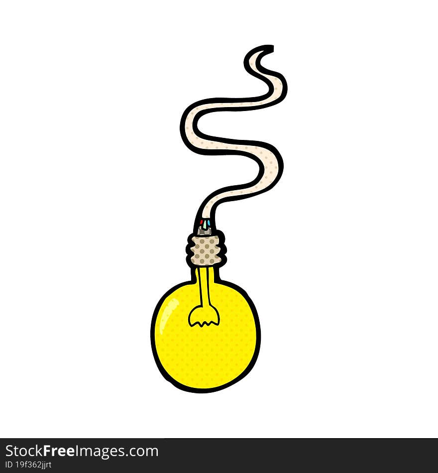 Cartoon Light Bulb