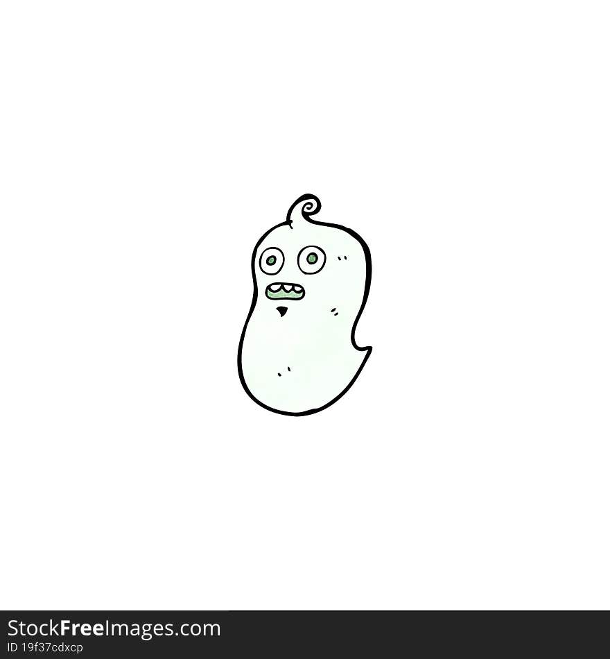 cartoon ghost