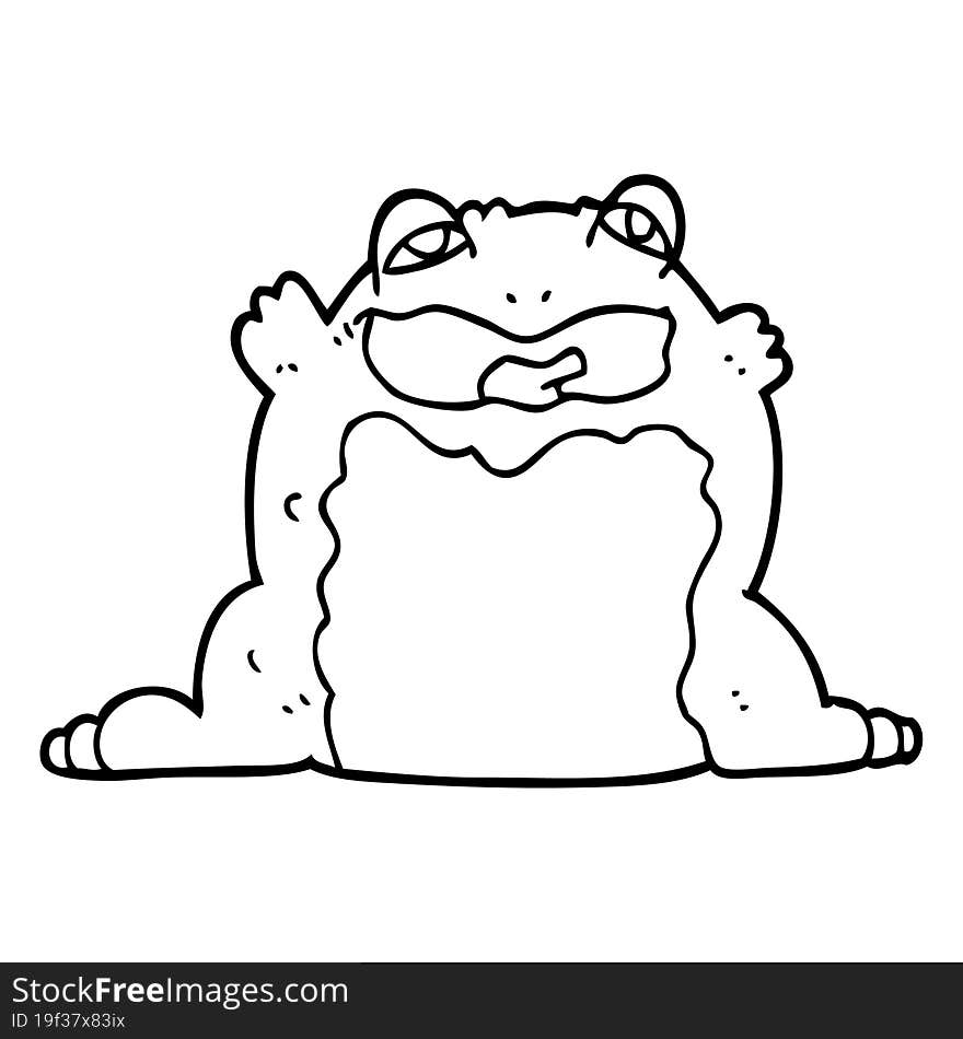 cartoon toad