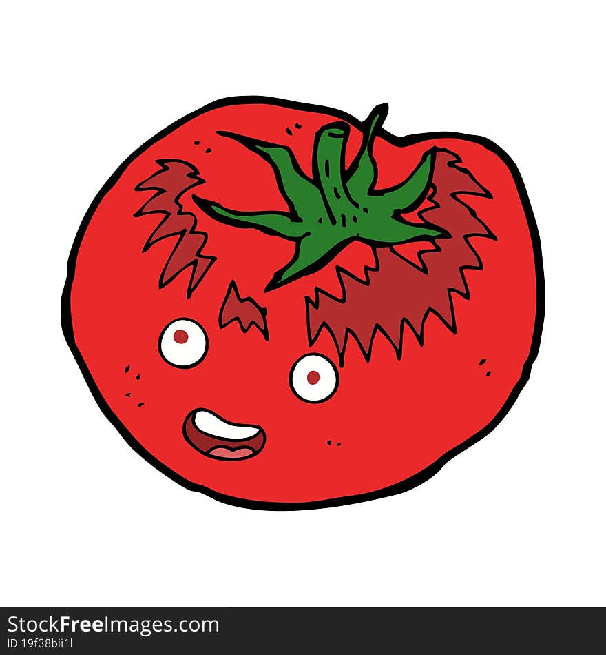 cartoon tomato